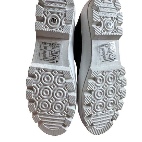 Mudd Women's Jupiter Black High-Top Canvas Sneakers Sz 10 New - Picture 6 of 7